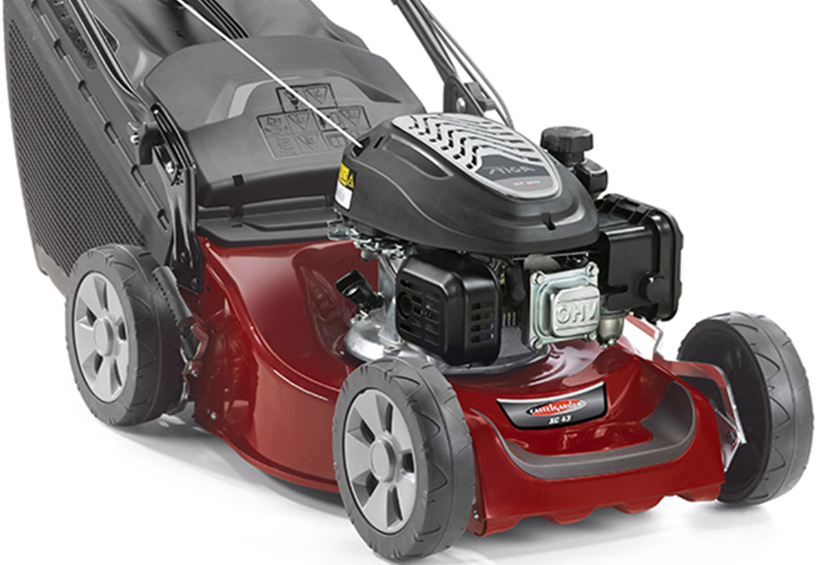 Απεικονίζεται ο κινητήρας του μηχανήματος.